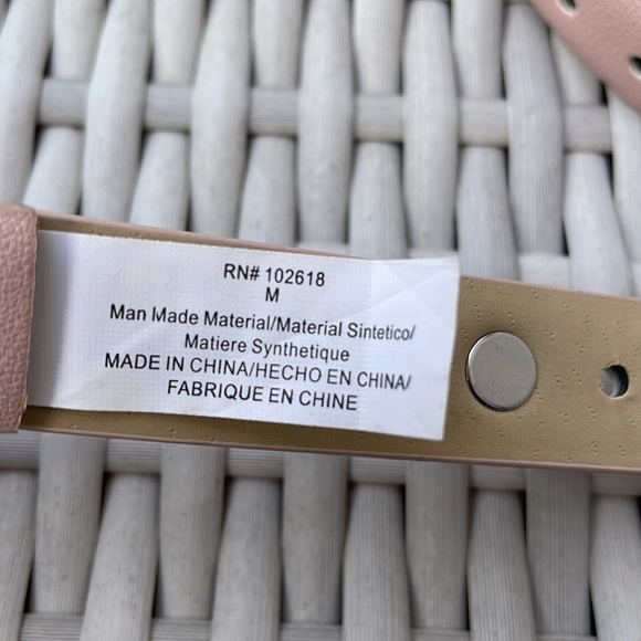 Steve Madden Soft Pink Belt - Picture 3 of 6